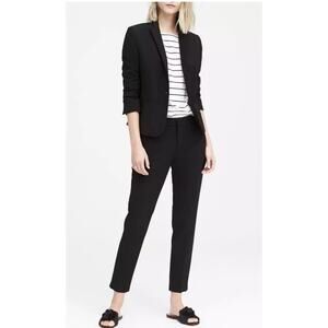 Banana Republic Blazer Women Size 10 CLASSIC-FIT WASHABLE ITALIAN WOOL BLEND NWR